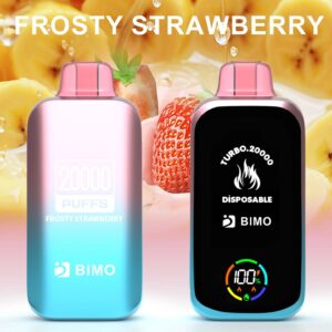 Bimo vape-Turbo-20000-Puffs-Frosty Strawberry