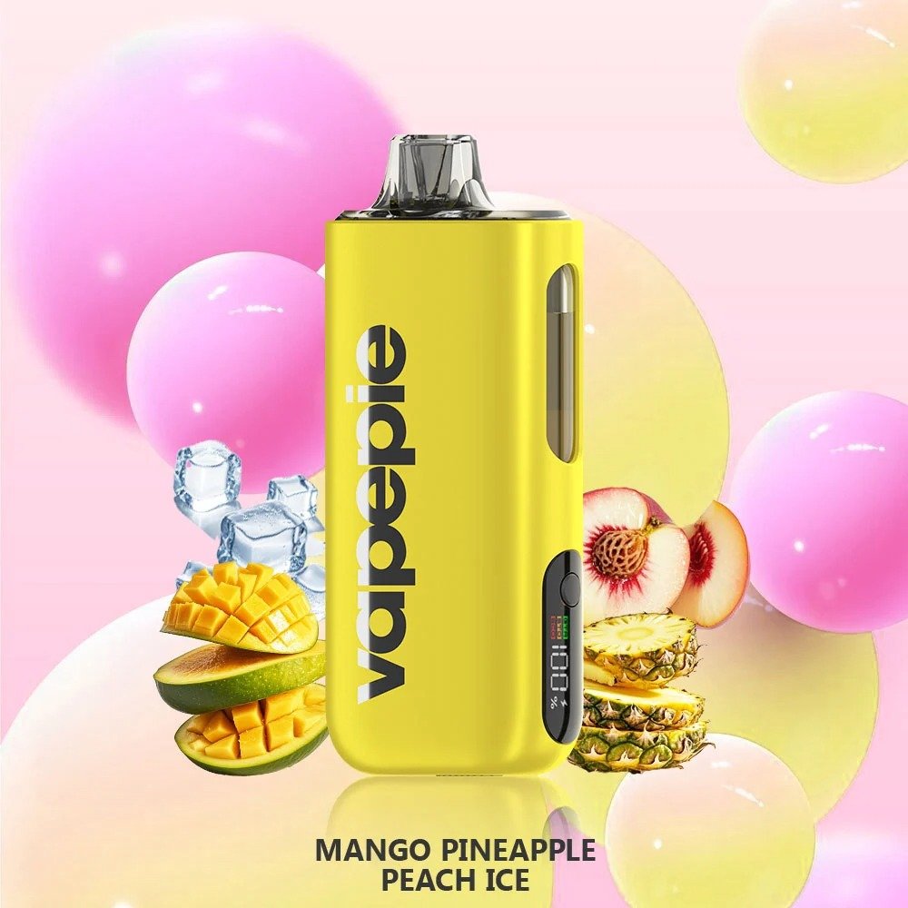 vapepie max 40000 puffs mongo pineapple peach ice