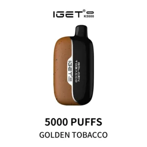 Iget Moon 5000 Puffs Golden-Tobacco