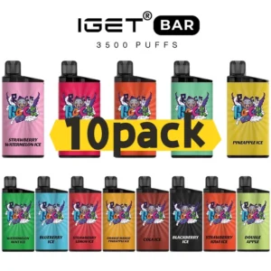 IGET Bar 3500 Puffs 10 pack Multiple flavors